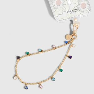 kate spade Phone Charm Bracelet in High Shine. Fits All Phones.